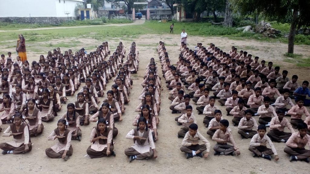 Pavithran School Aburoad :Vriksharopan
